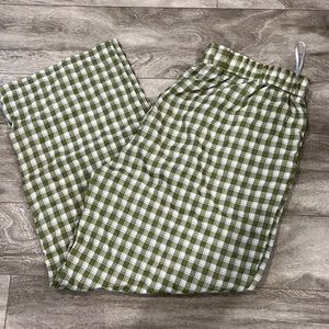SHEIN Gingham Print Two Piece Set